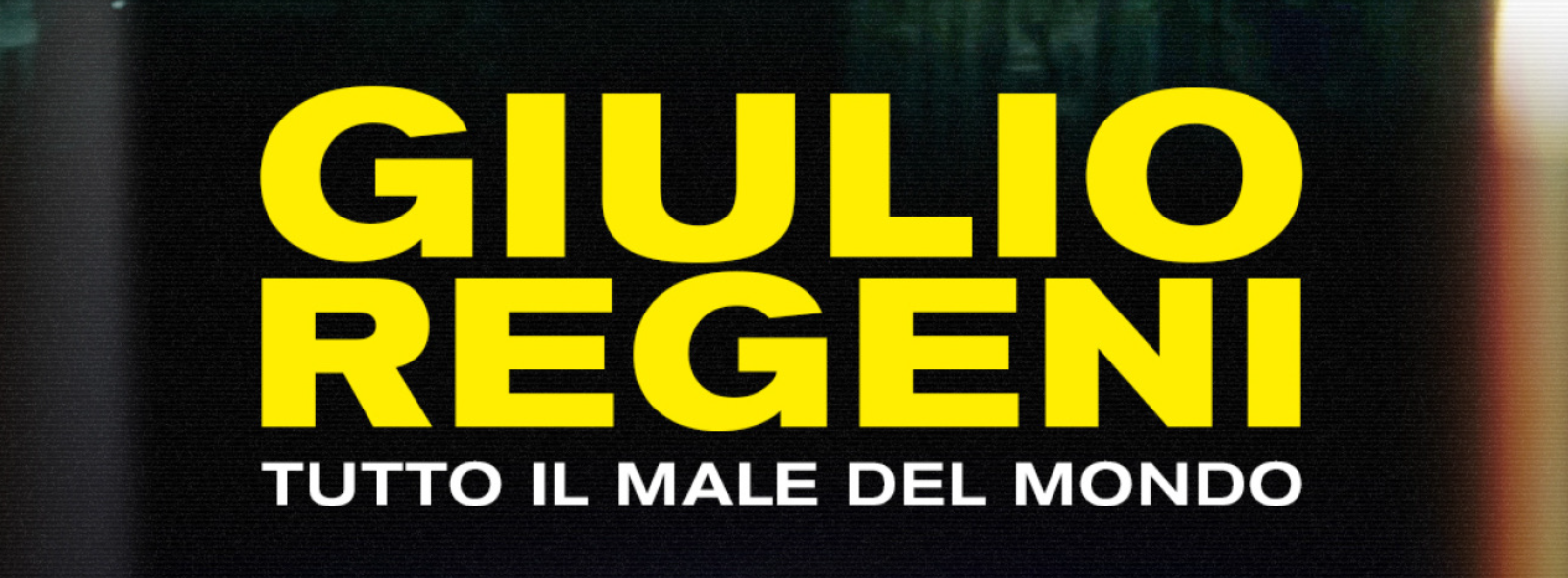 “Le Università per Giulio Regeni”: il 12 maggio proiezione speciale del documentario “Giulio Regeni - Tutto il male del mondo”