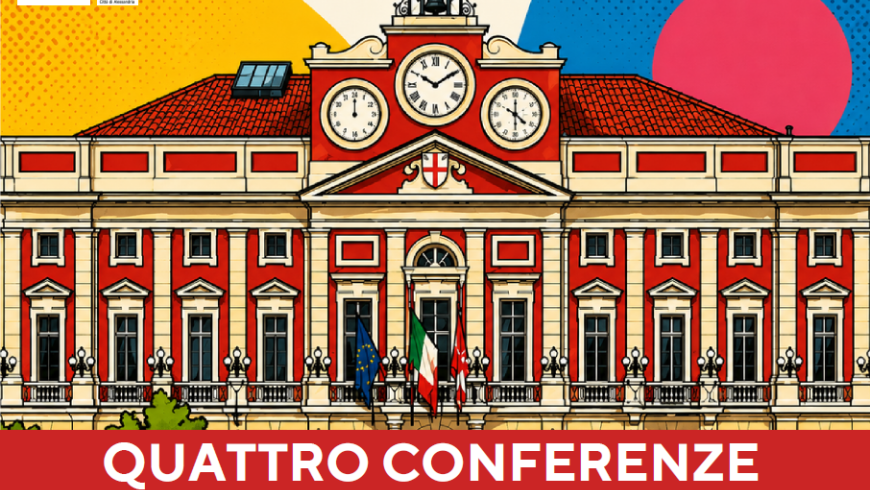 Quattro conferenze per Alessandria