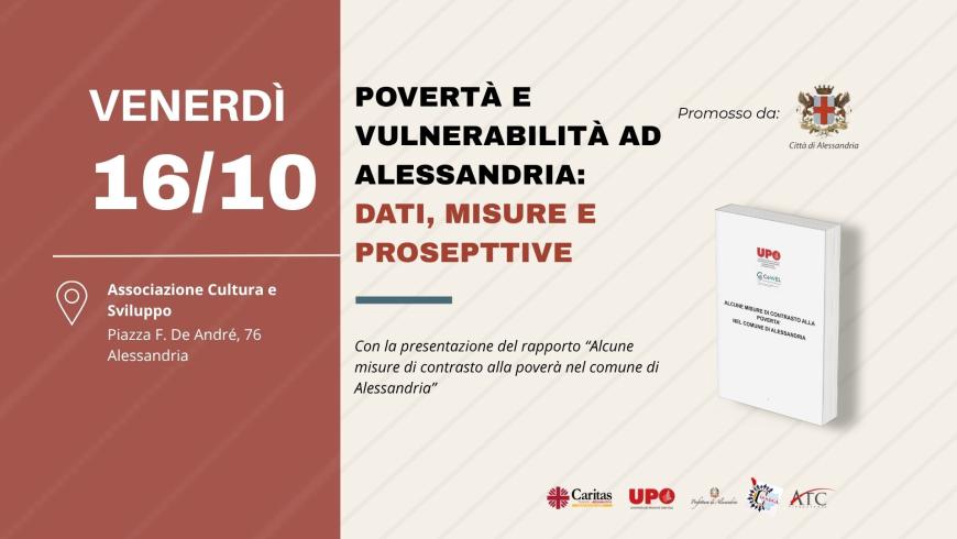 Povertà e vulnerabilità ad Alessandria